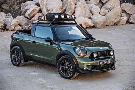 Mini cooper truck - Jun 13, 2023 · The electric truck’s highlight is its compact dimensions. It is only 151.6 inches long – identical to the Mini Cooper SE . It is 73.0 inches wide, and 66.0 inches tall, comparable to the Audi ... 